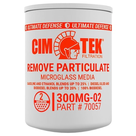 Beta 1 Filters Replacement Spin-on Fuel Filter Compatible with  300MG02 / CIM-TEK 2-PACK B1SF0009186